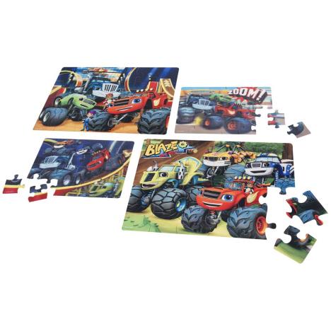 Blaze & The Monster Machines 4 in a Box 24pc puzzles Extra Image 2